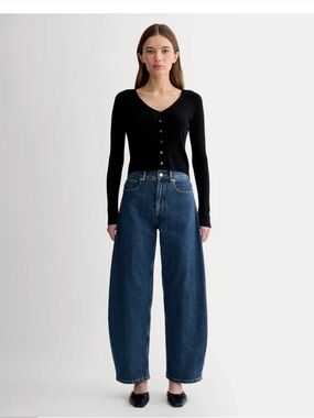 Everlane barrel jeans size 31
